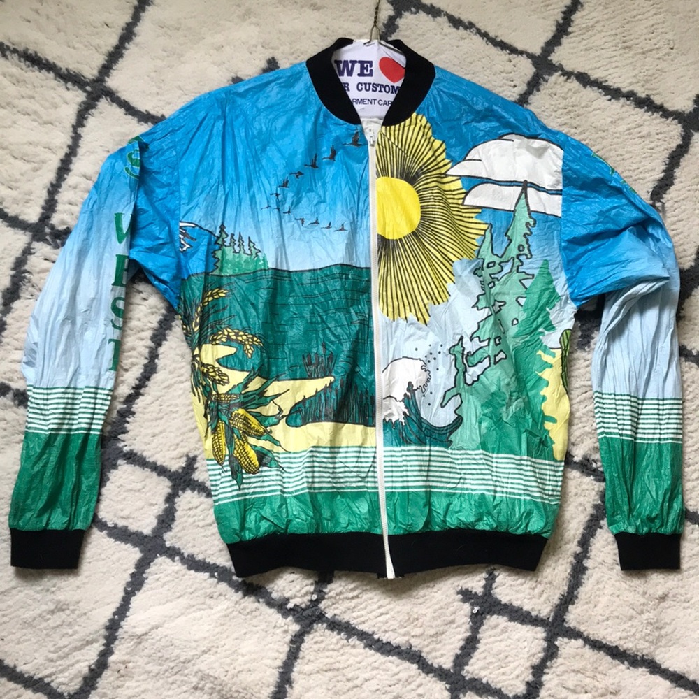 Vintage cool bicyclist jacket
